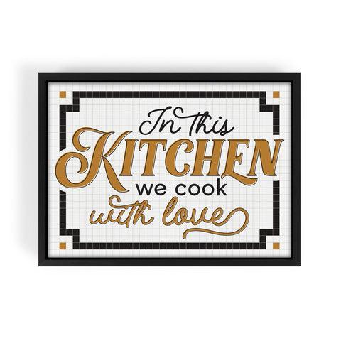 In This Kitchen Print