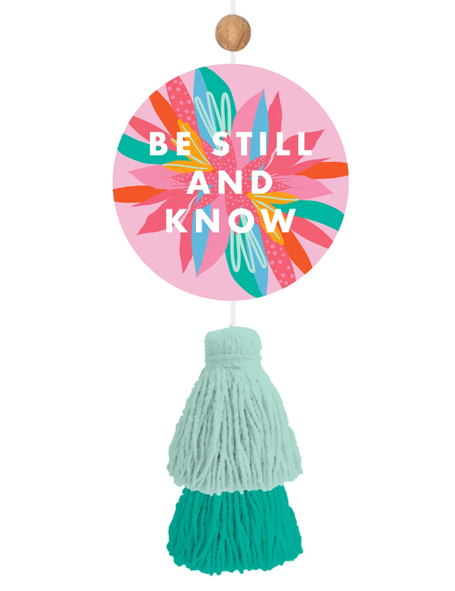 Be Still & Know Car Air Freshener