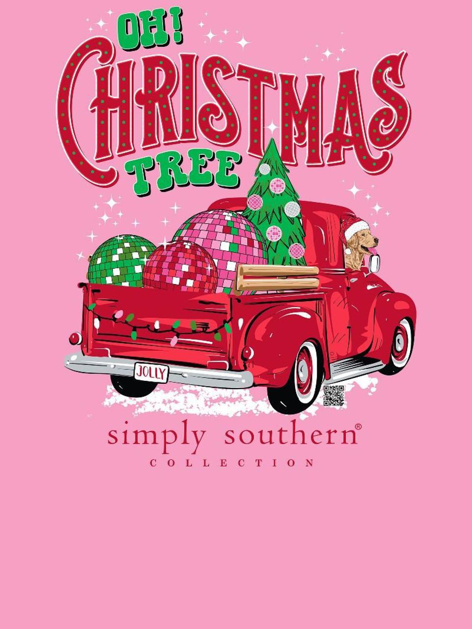 YTH Ls Christmas Truck Tee