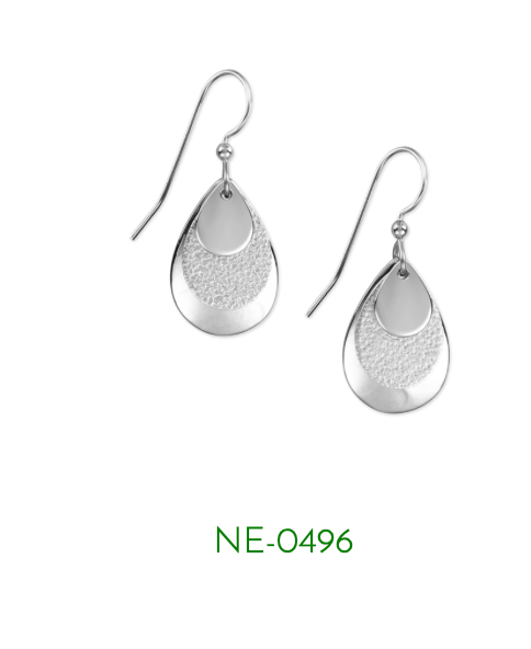 Silver Forest Earrings #4