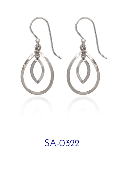 Silver Forest Earrings #5