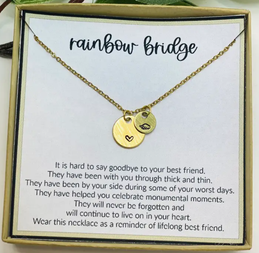 Rainbow Bridge Wing Necklace