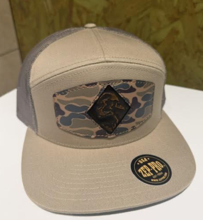 7 Panel Lowden/Khaki Mallard Hat