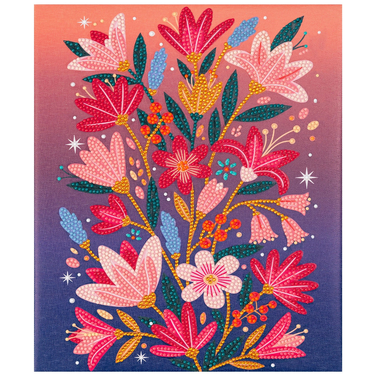 Craft Hero Pixelpop™ - Twilight Petals - Diamond Art Reset Kit