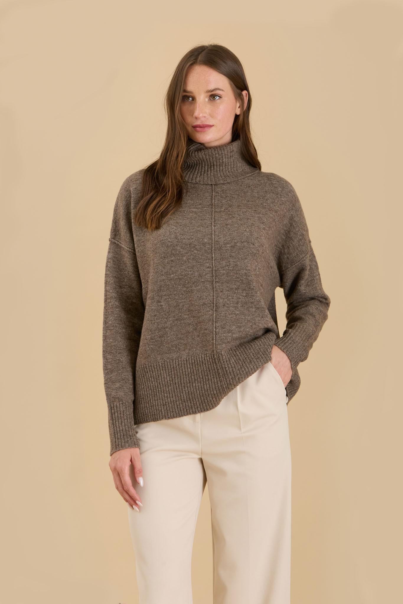 Dark Mocha Turtleneck