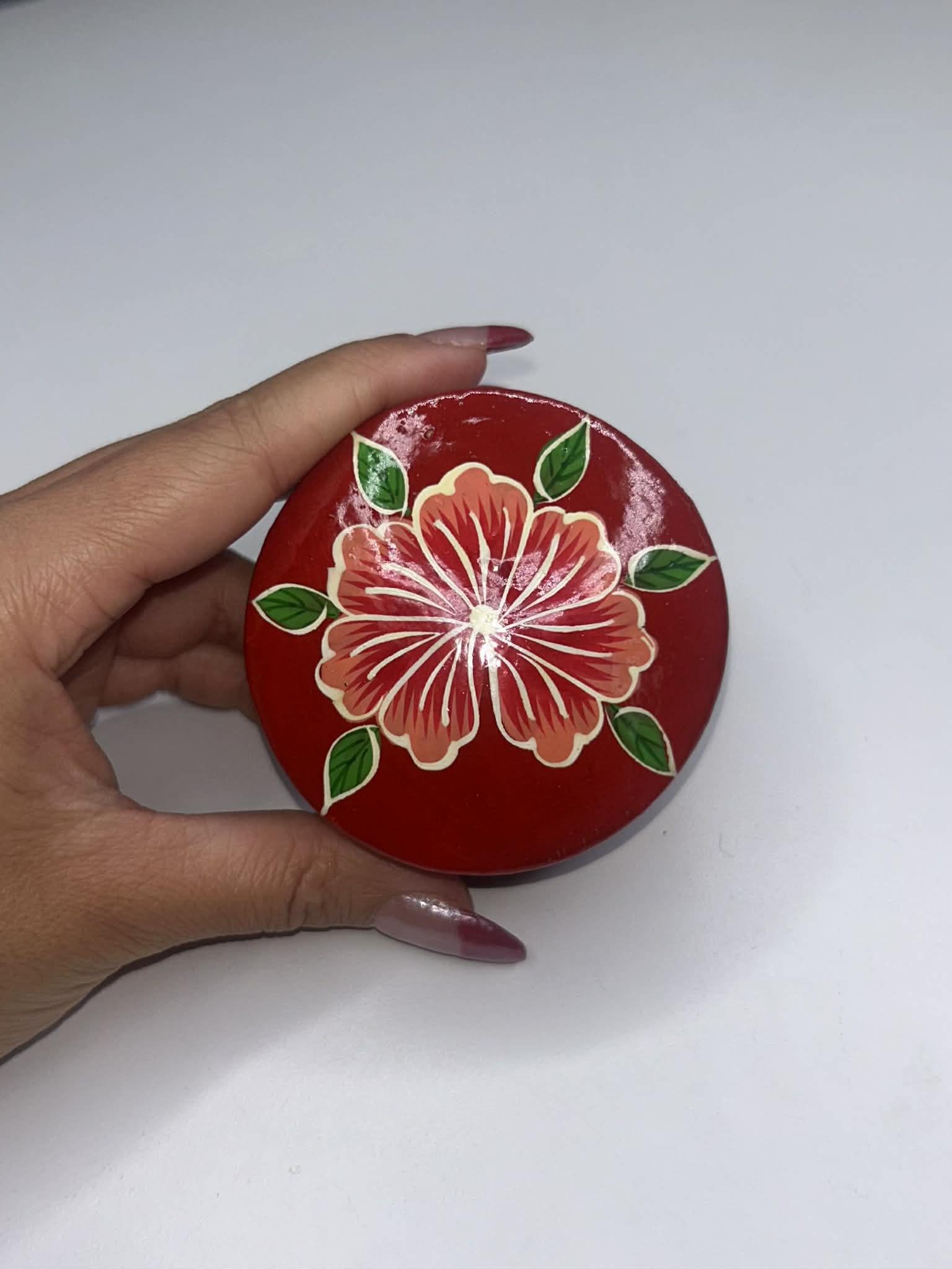 Papier Mache Round Assorted Boxes