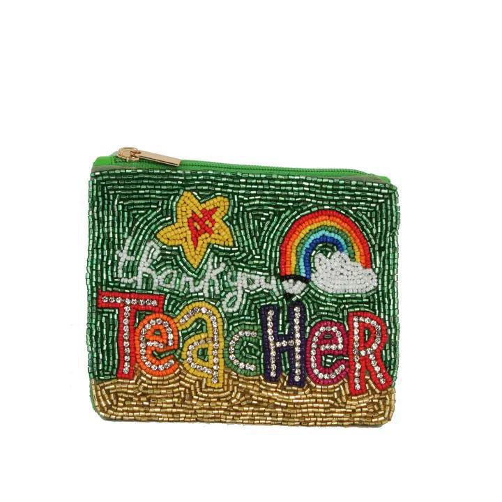 Beaded Coin Wallet