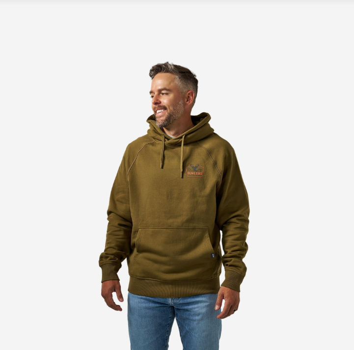 Fleece Hoodie - Big Game Hunts - Hunter Green
