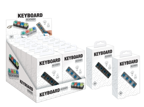 KEYBOARD KLICK-BLK/CLR