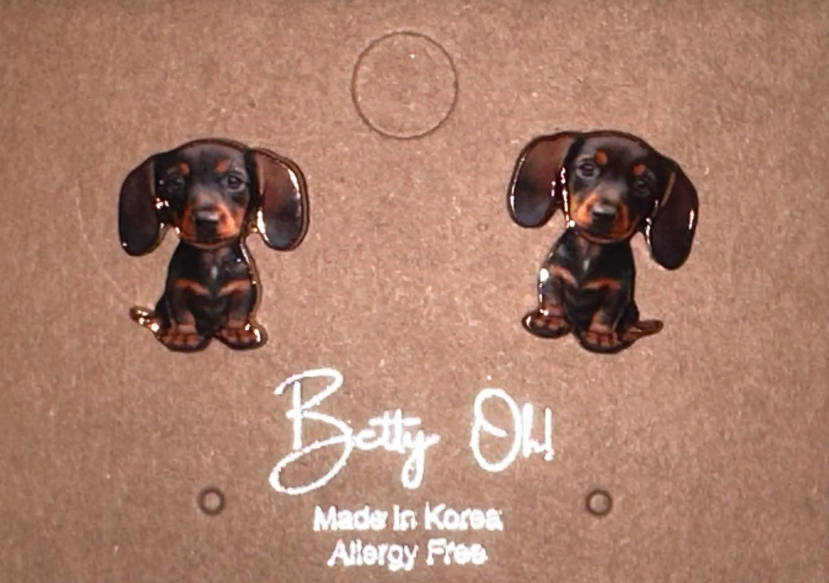 Dachshund Earrings