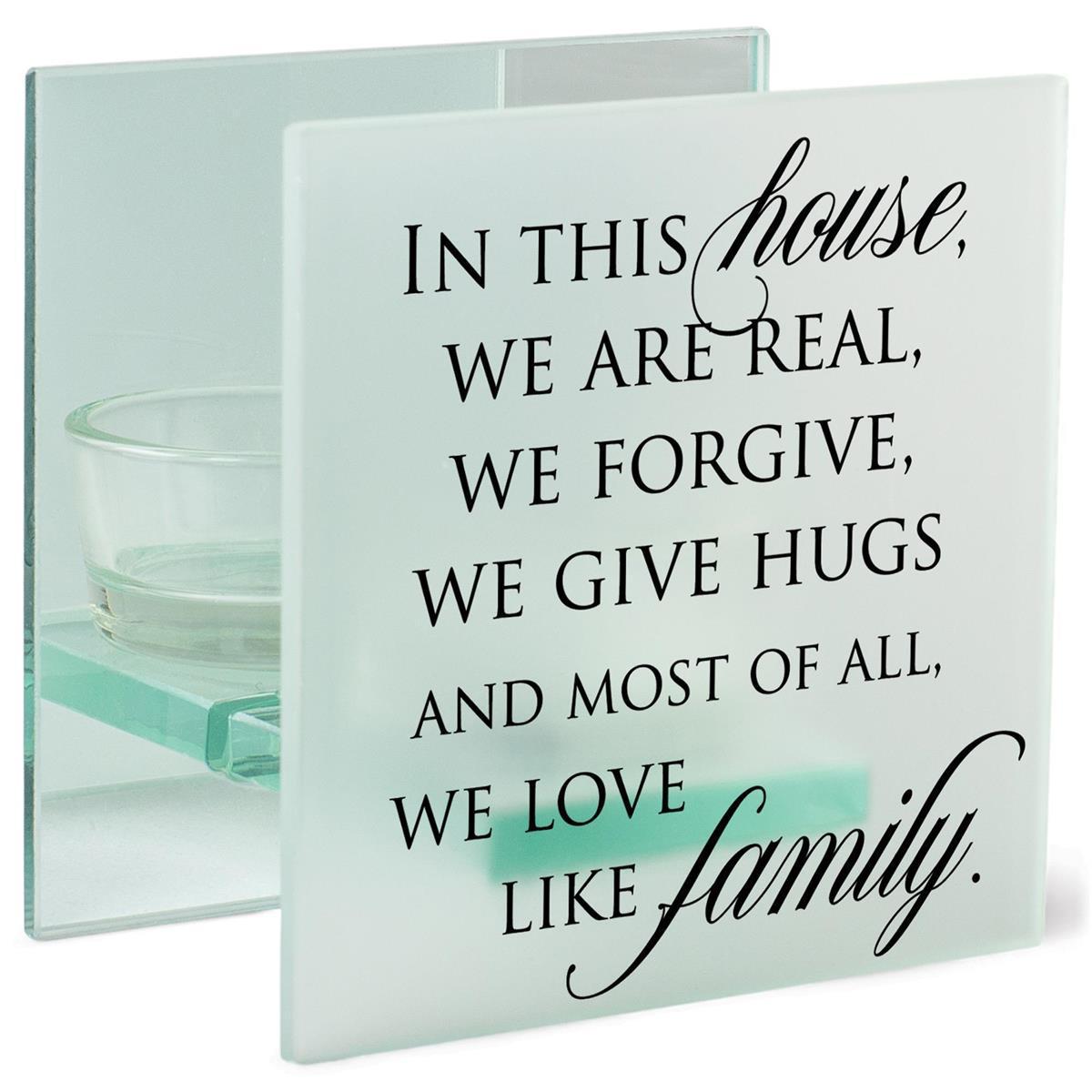 In This House Tea Light Holder
