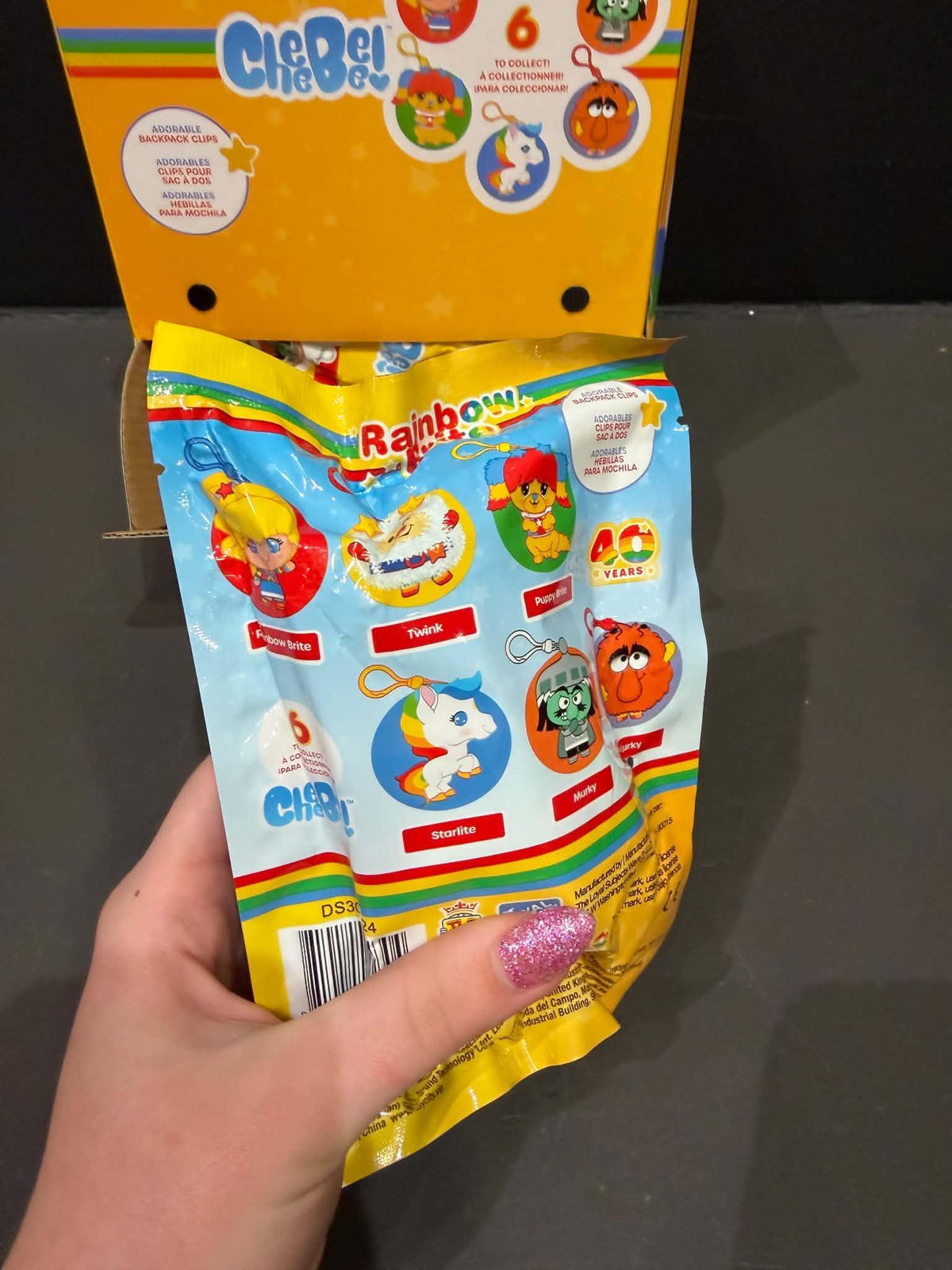 Rainbow Brite Blind Bag CheeBee Keychain