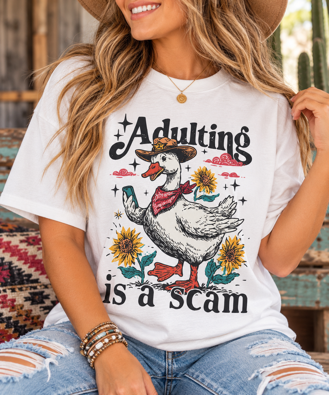 Adulting Scam T-Shirt