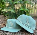 Heron Embroidered Rope Hat | Barnacle
