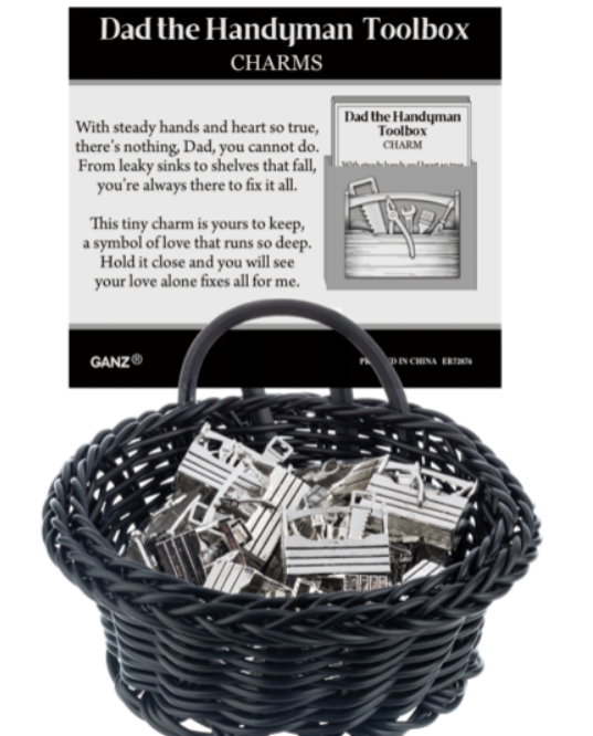 Dad the Handyman - Toolbox Charms