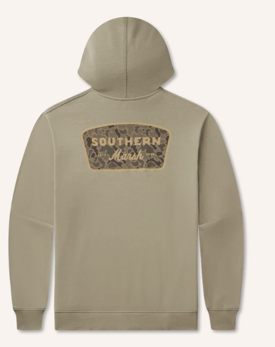 Surfside Hoodie - Branding - Retro Camo