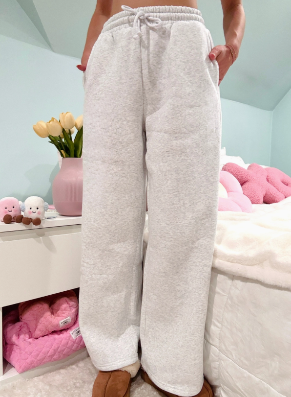 Basic Blank Flare Sweatpants