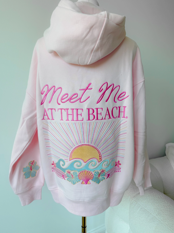 Meet Me At the Beach Hoodie