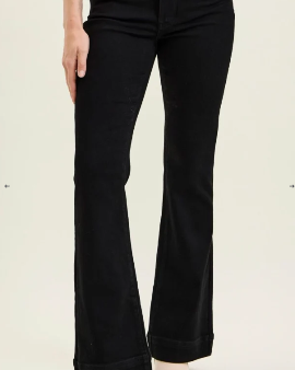 Judy Blue HW T.C. Daisy Bookcut BK Jeans