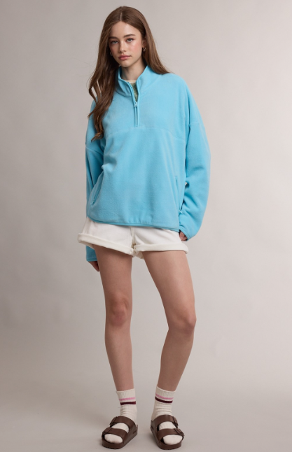 Seabreeze Women's Fleece Quarter-zip Pullover