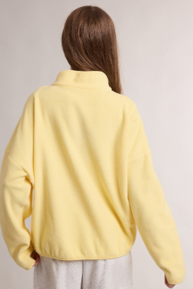 Daisy Women's Fleece Quarter-zip Pullover