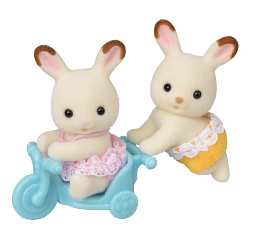 Calico Critters® Chocolate Rabbit Twins