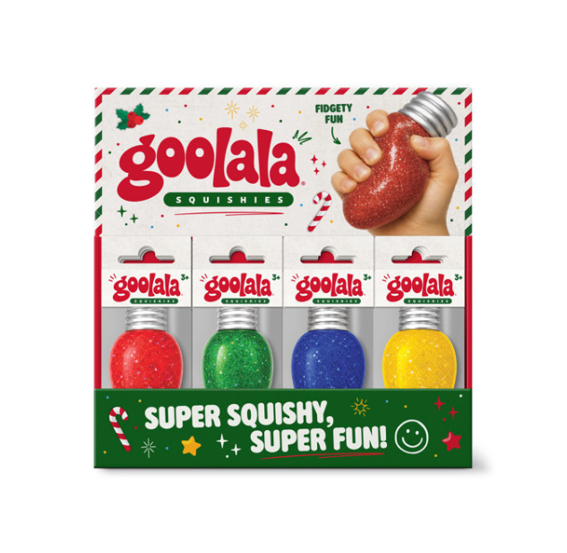 Goolala Christmas Squishies Jingle Bulb