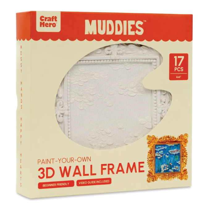 Craft Hero Muddies™ - Water Lillies - 3D DiY Wall Frame