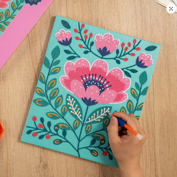 Craft Hero Pixelpop™ - Wildflower - Diamond Art Reset Kit