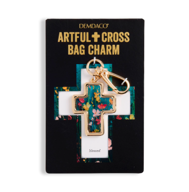 Gold Blessed Bag Charm - 4in