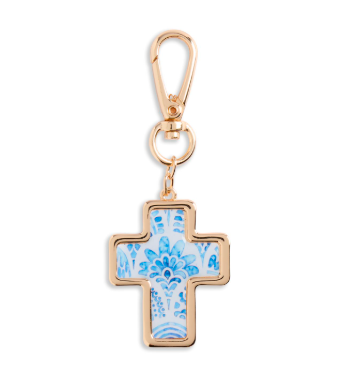 Gold Hope Bag Charm - 4in