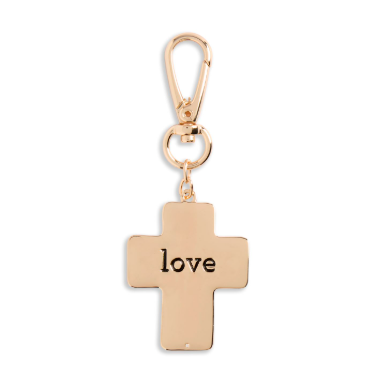 Gold Love Bag Charm - 4in