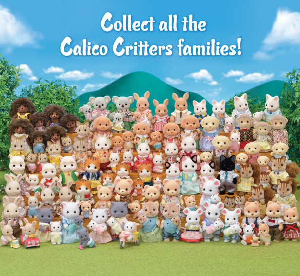 Calico Critters® Persian Cat Family