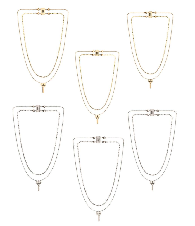 KEY HEART NECKLACES