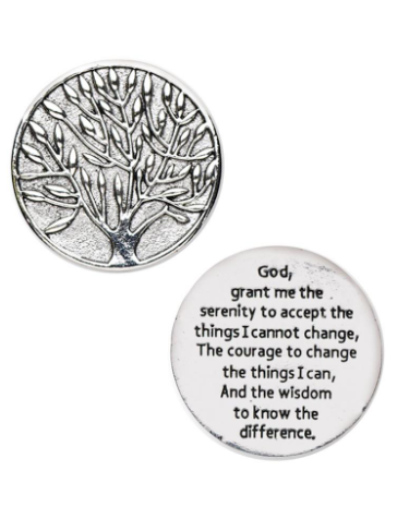 1.25"D SERENITY POCKET TOKEN