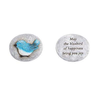 1.5"H BLUEBIRD OF HAPPINESS TOKEN