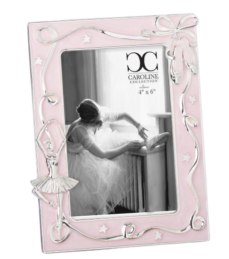 7.75"H PINK BALLET FRAME 4X6