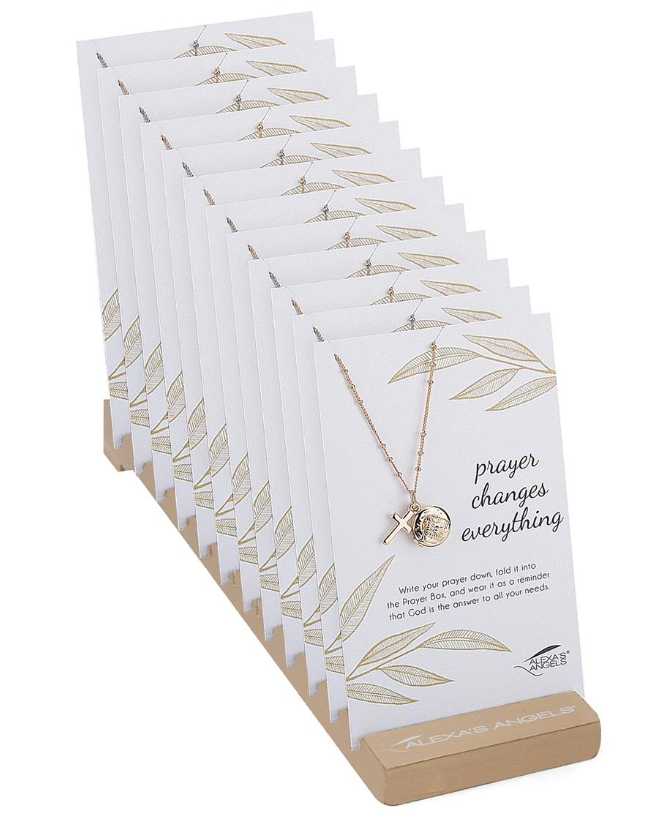 Prayer Changes Everything Locket Necklaces
