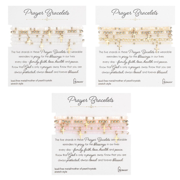 Prayer Bracelets - Assorted Styles