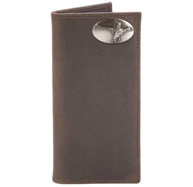 Light Brown Crazy Horse Roper Wallet