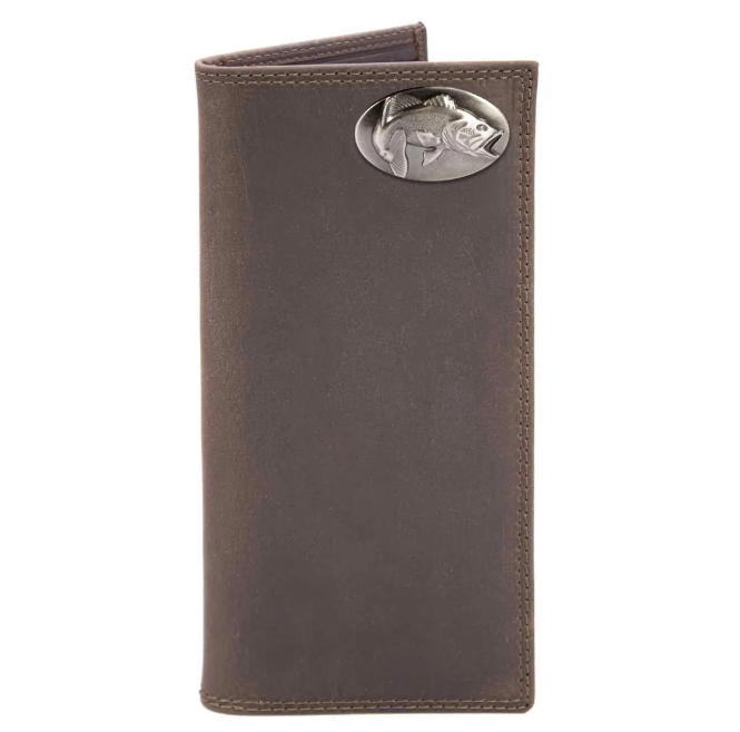Light Brown Crazy Horse Roper Wallet