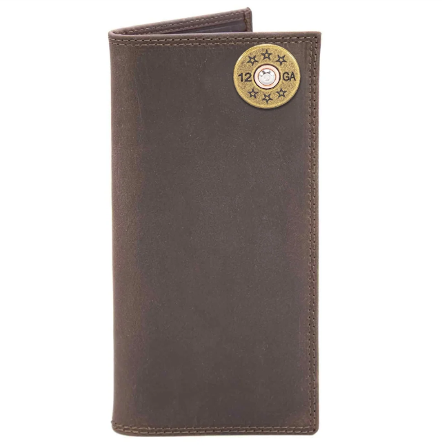 Light Brown Crazy Horse Roper Wallet