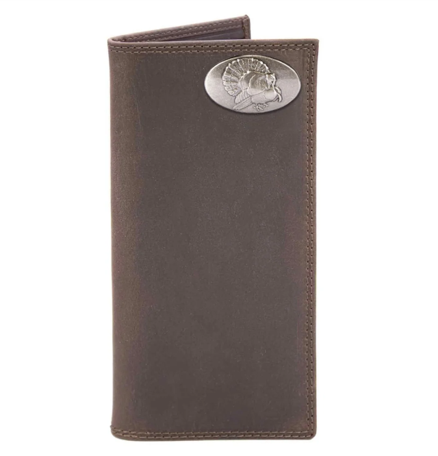 Light Brown Crazy Horse Roper Wallet