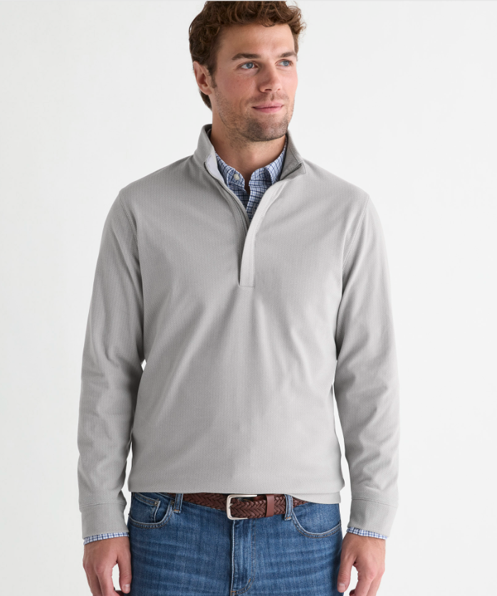 Calmwater Quarter-Zip - Shell Grey