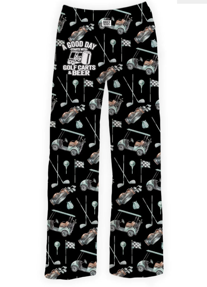 Golf Carts & Beer Lounge Pants