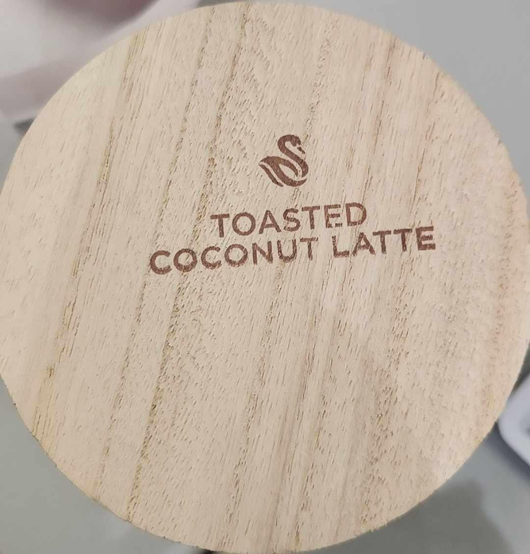 Swan Creek TOASTED COCONUT LATTE Timeless Jar Candle