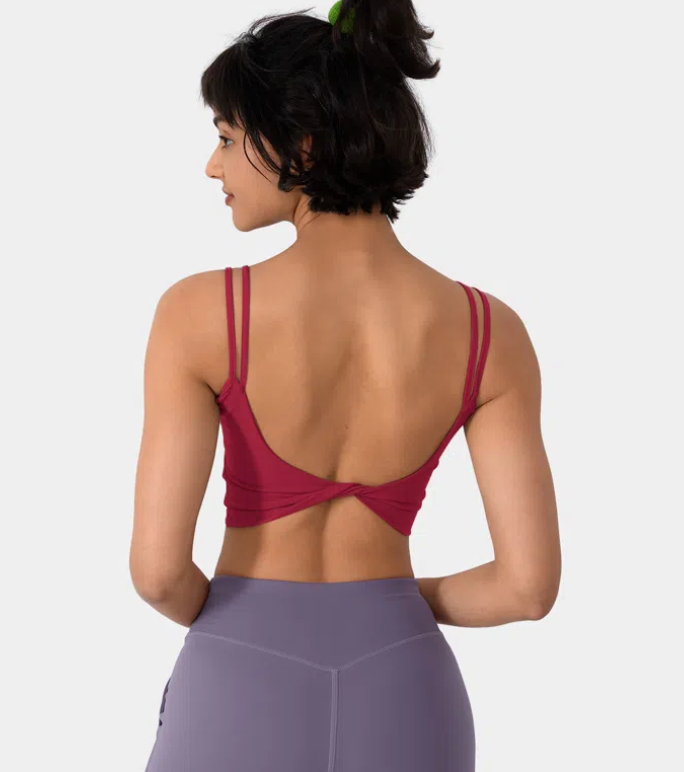 Twisted Scarlett Sage Tank