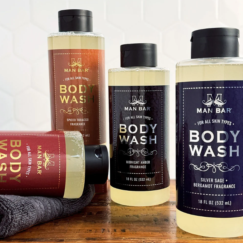 MAN BAR® Body Wash - Silver Sage & Bergamot