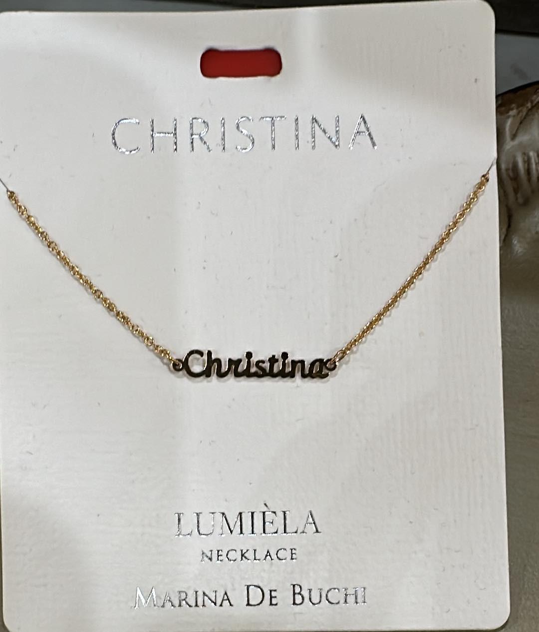 Christina Name Necklace