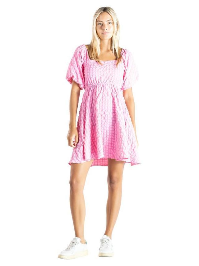 Simply Southern Pink Puff Dress